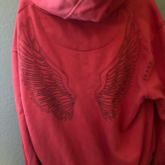 MARC ECHO y2k zip up hoodie - Picture 2 of 6